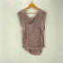 ディーゼル DIESEL MAKES LOVE GROW バラ グラデーション プリント レーヨン ノースリーブ Tシャツ レディース import:S
