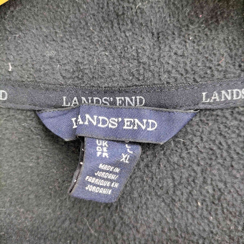 ランズエンド LANDS END 企業刺繍 フリース ジップアップジャケット メンズ import:XL