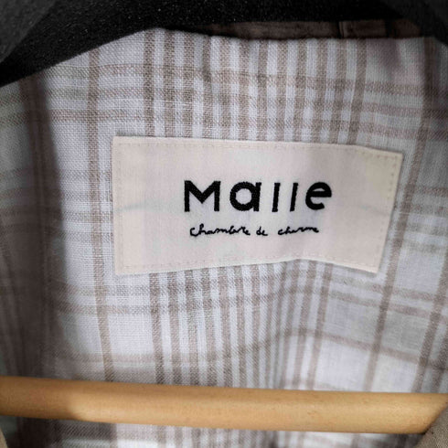 マルシャンブルドゥシャーム Malle chambre de charme 綿麻ジャケット レディース FREE