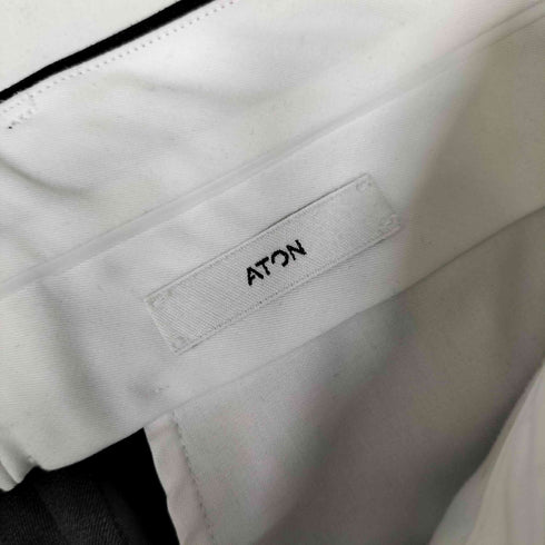 エイトン ATON COMPACT WOOL STRAIGHT PANTS コンパクトウール ストレートパンツ レディース 02