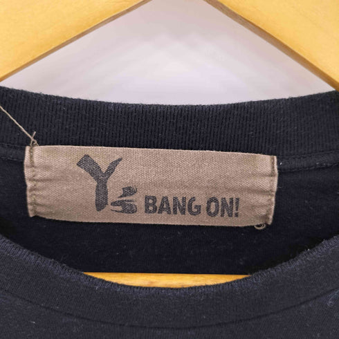 ワイズ Ys BANG ON ワンポイントプリントL/S Tシャツ メンズ