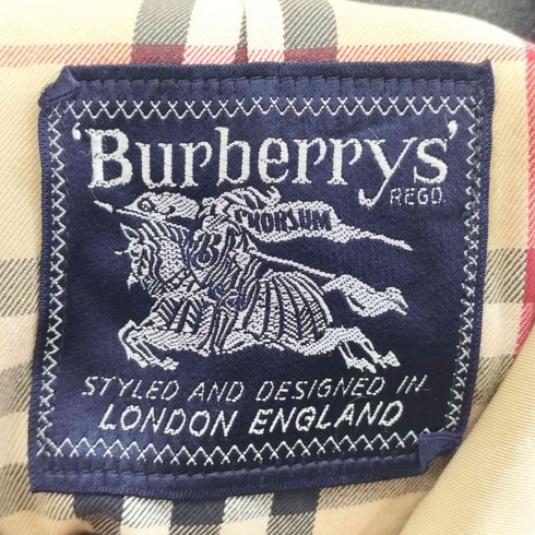 バーバリーズ BURBERRYS イングランド製 ノバチェック ステンカラーコート メンズ