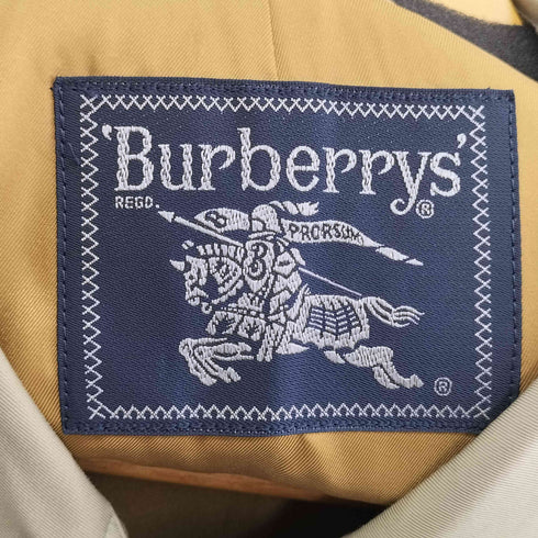 バーバリーズ BURBERRYS イングランド製 ノバチェック ステンカラーコート メンズ
