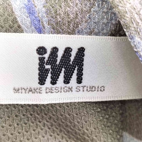 アイムイッセイミヤケ im ISSEY MIYAKE 80S 総柄シルクネクタイ メンズ ONE SIZE