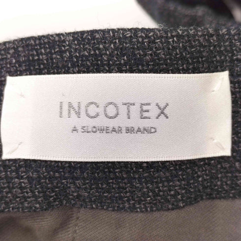インコテックス INCOTEX アンクル丈 タック テーパードパンツ レディース 42