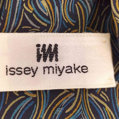 アイムイッセイミヤケ im ISSEY MIYAKE 80S 総柄シルクネクタイ メンズ ONE SIZE