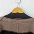 ソニアリキエル SONIA RYKIEL MADE IN ITALY フリンジボーダーニットポンチョ レディース ONE SIZE