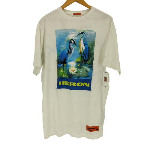ヘロンプレストン HERON PRESTON バードプリントTシャツ メンズ import:S