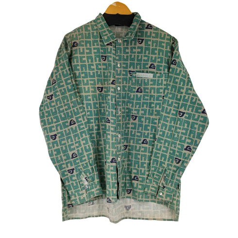 クイックシルバー Quiksilver 90-00s 総柄シャツ メンズ JPN:M