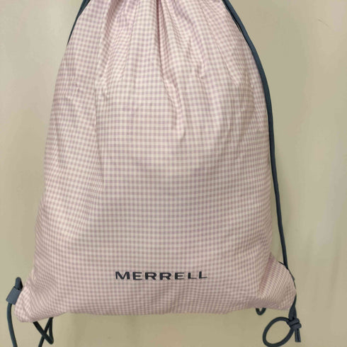 メレル MERRELL ギンガムチェック ナップサック レディース