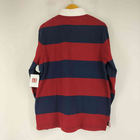ランズエンド LANDS END ボーダーラガーシャツ メンズ JPN:L