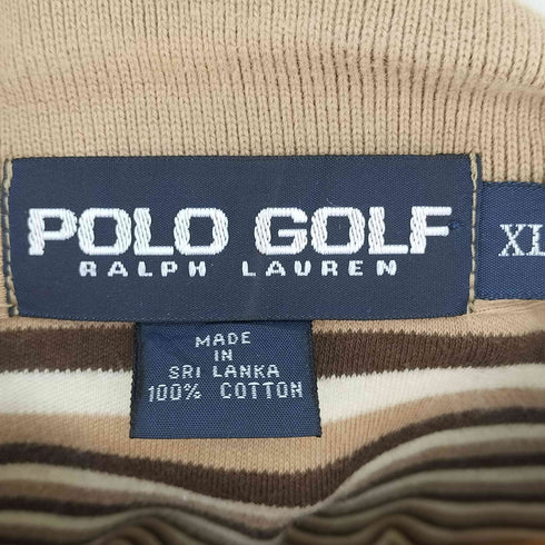 ポロゴルフラルフローレン POLO GOLF RALPH LAUREN ボーダーポロシャツ メンズ JPN:XL