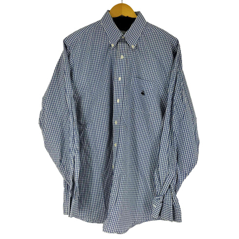 ブルックスブラザーズ BROOKS BROTHERS マレーシア製 チェック柄ボタンダウンシャツ メンズ US:36