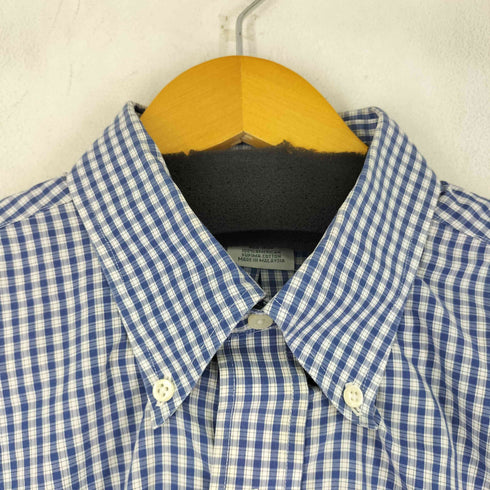 ブルックスブラザーズ BROOKS BROTHERS マレーシア製 チェック柄ボタンダウンシャツ メンズ US:36