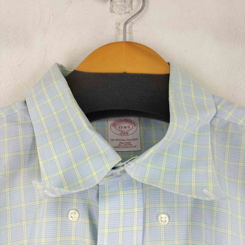 ブルックスブラザーズ BROOKS BROTHERS マレーシア製 チェック柄ボタンダウンシャツ メンズ US:36