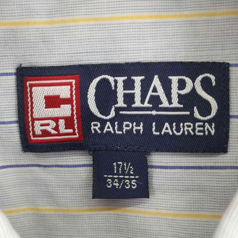チャップスラルフローレン CHAPS RALPH LAUREN ストライプシャツ メンズ 17 1/2