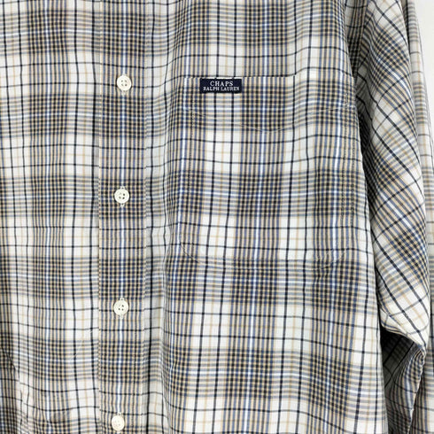 チャップスラルフローレン CHAPS RALPH LAUREN ストライプシャツ メンズ JPN:L