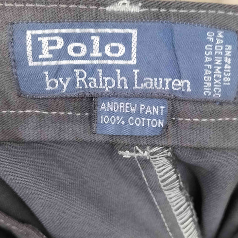 ポロバイラルフローレン Polo by RALPH LAUREN ANDREW PANT 2タックチノパン メンズ 33 30
