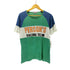 PERSON'S RACING TEAM フロッキー プリント スイッチング カラー Tシャツ 袖シングルステッチ メンズ