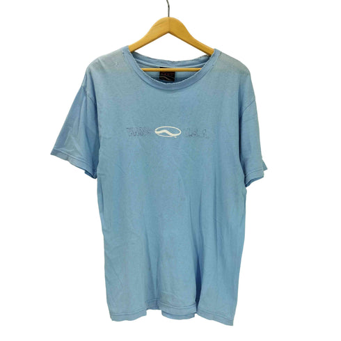 バンズ VANS 90S オーバル ロゴ 両面 プリント Tシャツ メンズ