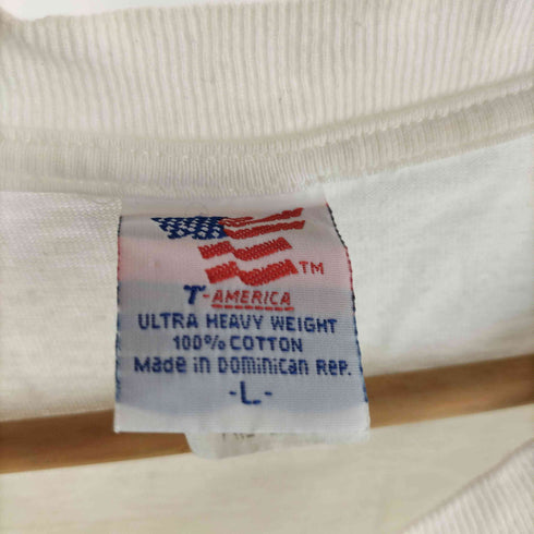T-AMERICA ULTRA HEAVY WEIGHT L.A. Imprints コミカル プリント Tシャツ 袖シングルステッチ メンズ import:L