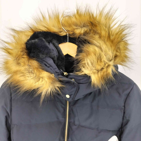 ザラ ZARA ファー付き パファージャケット レディース L