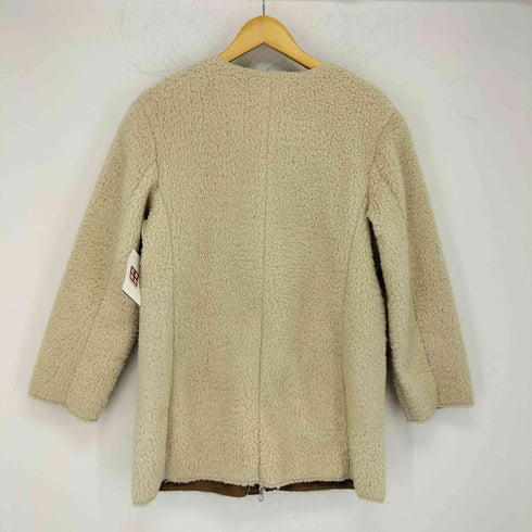 スローブイエナ SLOBE IENA ボアノーカラーコート レディース