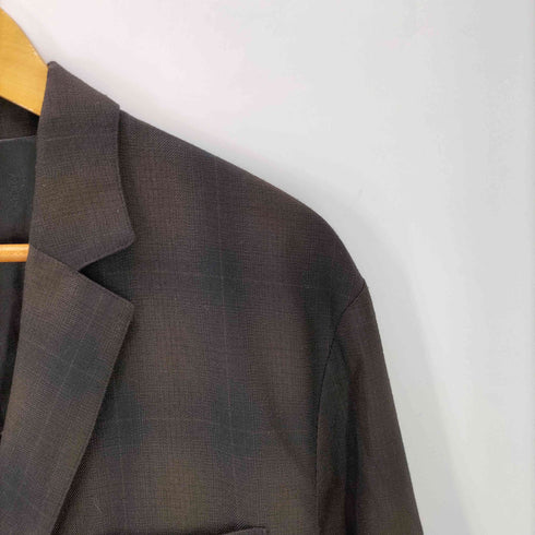 ステューシー Stussy 20AW Shadow Plaid Sport Coat シャドー プレイド スポーツ コート オンブレチェック 2B テーラード ジャケット メンズ import:L