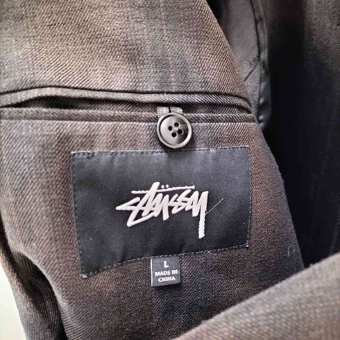 ステューシー Stussy 20AW Shadow Plaid Sport Coat シャドー プレイド スポーツ コート オンブレチェック 2B テーラード ジャケット メンズ import:L