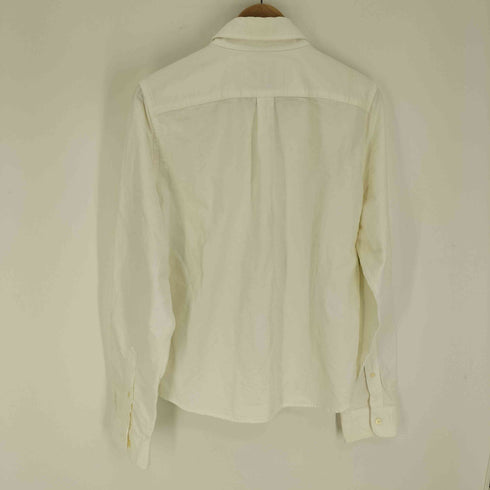 アバクロンビーアンドフィッチ Abercrombie & Fitch MUSCLE ロゴ刺繍 ボタンダウン L/S シャツ メンズ JPN:L