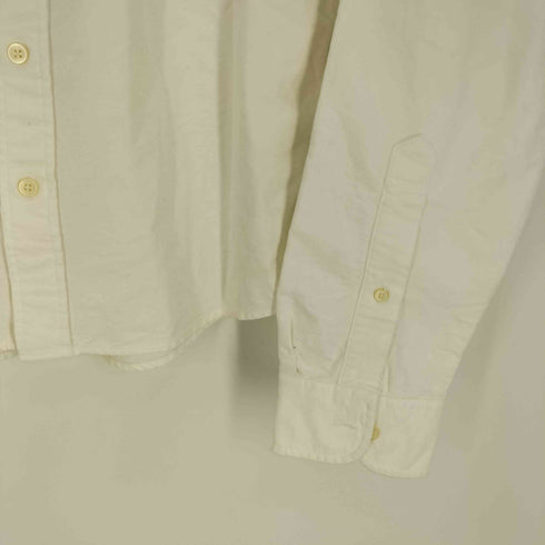 アバクロンビーアンドフィッチ Abercrombie & Fitch MUSCLE ロゴ刺繍 ボタンダウン L/S シャツ メンズ JPN:L