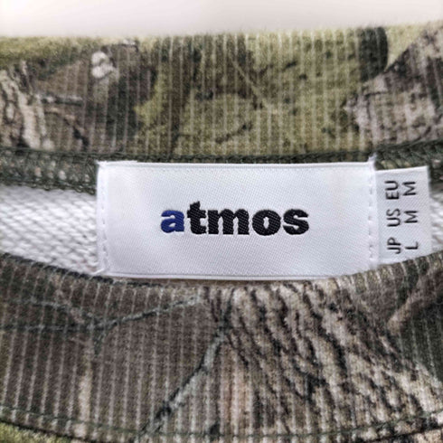 アトモス atmos Embroidery Classic Logo Crew Neck Sweatshirt メンズ JPN:L