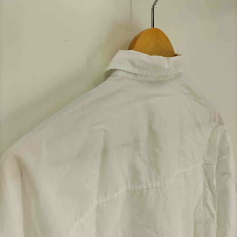 オーラリー AURALEE 23SS WASHED FINX TWILL BIG HALF SLEEVED SHIRT メンズ JPN:4