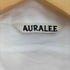 オーラリー AURALEE 23SS WASHED FINX TWILL BIG HALF SLEEVED SHIRT メンズ JPN:4