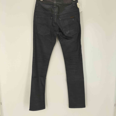 ヌーディージーンズ Nudie Jeans スリムブラックデニムパンツ メンズ W28 L32
