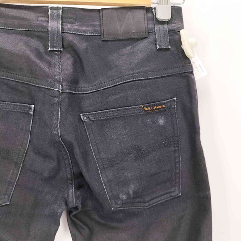 ヌーディージーンズ Nudie Jeans スリムブラックデニムパンツ メンズ W28 L32