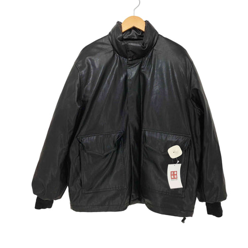 LAFUDGE STORE レザー 中綿 ジャケット メンズ import:M