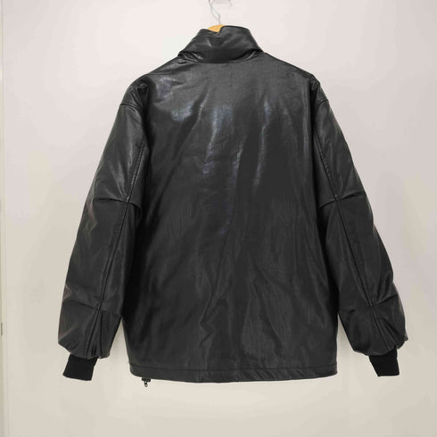 LAFUDGE STORE レザー 中綿 ジャケット メンズ import:M