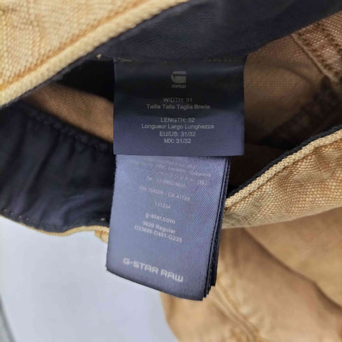 ジースターロー G-STAR RAW 5620 ELWOOD 3D REGULAR JEANS メンズ 31/32
