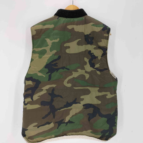 シュプリーム Supreme 16AW Sherpa Fleece Reversible Work Vest メンズ JPN:M