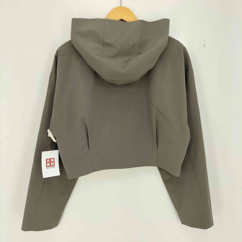 ザラ ZARA Cropped Jacket with Hood レディース import:M