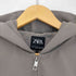 ザラ ZARA Cropped Jacket with Hood レディース import:M