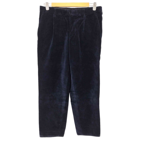 カラー kolor 16AW ベルベットジップヘムスラックスパンツ メンズ JPN:1