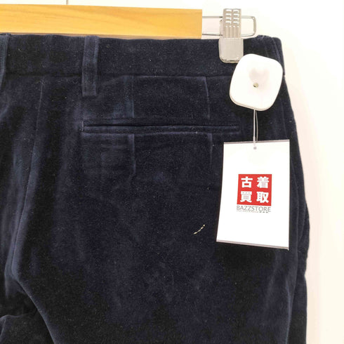 カラー kolor 16AW ベルベットジップヘムスラックスパンツ メンズ JPN:1
