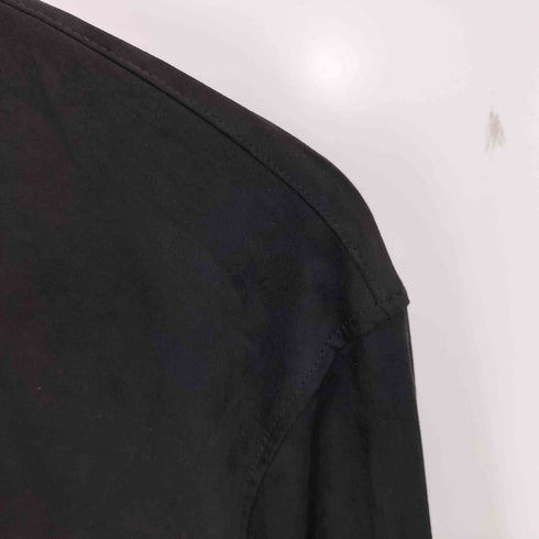 ザラ ZARA FAUX SUEDE CROP SHIRT レディース import:S