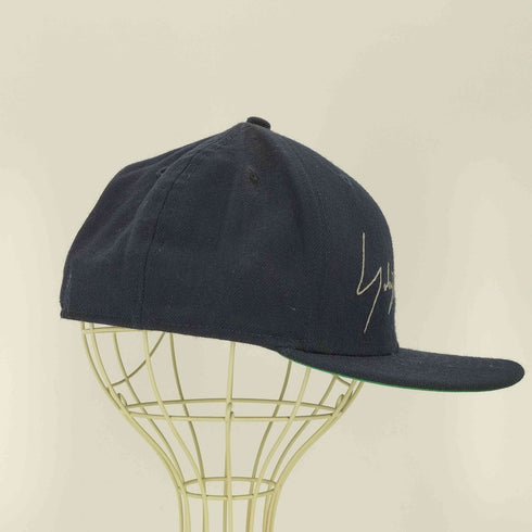 ヨウジヤマモト Yohji Yamamoto 59FIFTY ロゴ刺繍6パネルキャップ メンズ 7 1/4