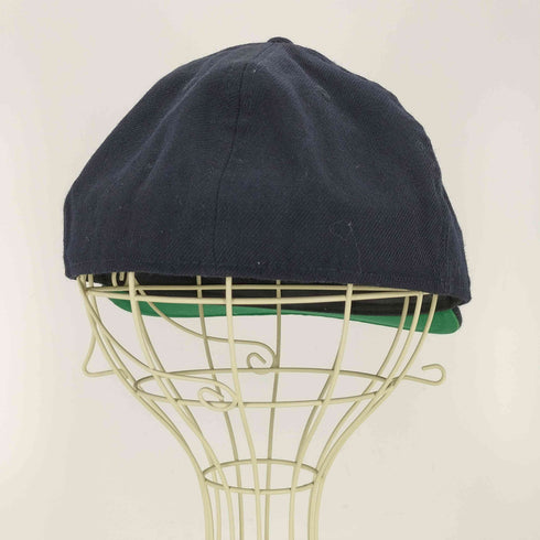 ヨウジヤマモト Yohji Yamamoto 59FIFTY ロゴ刺繍6パネルキャップ メンズ 7 1/4