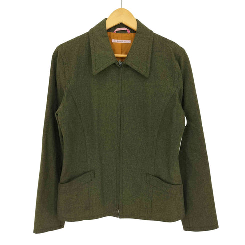 ピーエスポールスミス PS Paul Smith ウール混 シェイプ スイングトップ レディース EUR:40