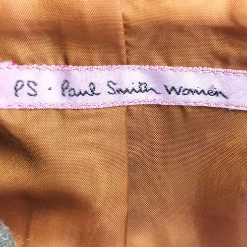 ピーエスポールスミス PS Paul Smith ウール混 シェイプ スイングトップ レディース EUR:40