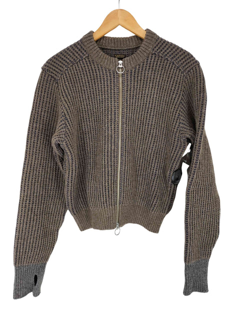 キャピタル KAPITAL 5G Wool Rib Knit zip Short Cardigan メンズ 3